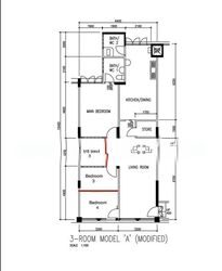 Blk 407 Jurong West Street 42 (Jurong West), HDB 3 Rooms #545185351